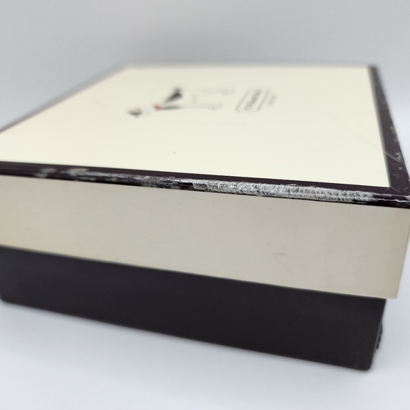 COACH XL Dog Collar Red Leather w Charm XL 22”-26”  8419 - Picture 10 of 12